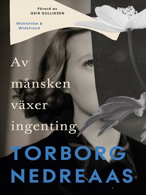 cover image of Av månsken växer ingenting